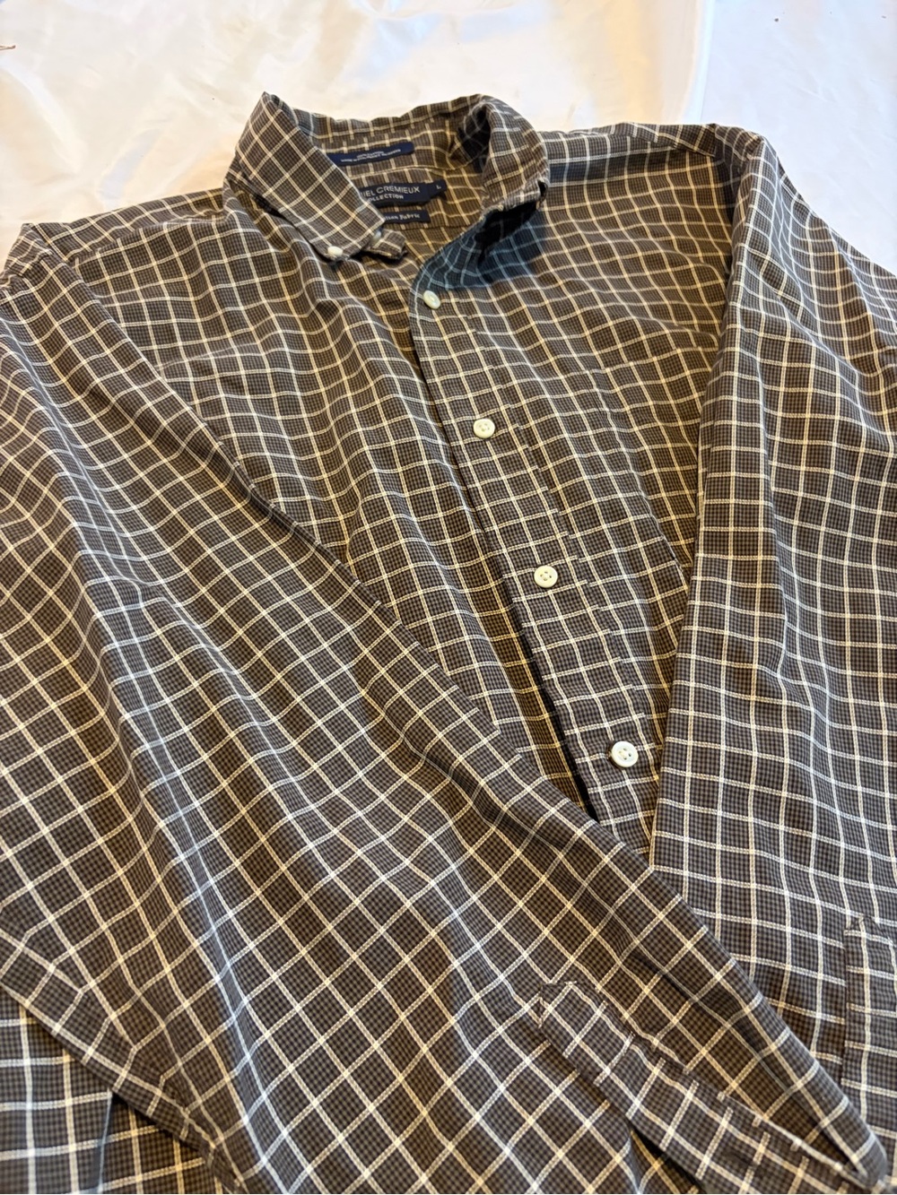 Daniel Cremieux Men's Long Sleeve Button Up Shirt Size Large
